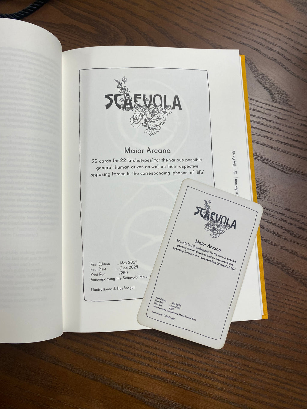Scaevola 'Maior Arcana' Book and Tarot Card Deck